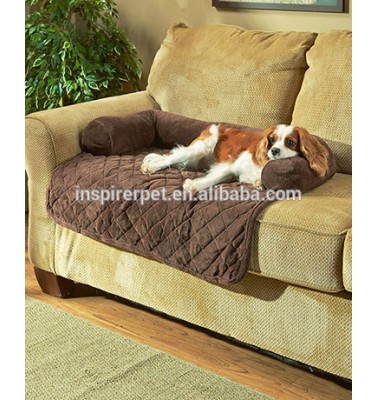 Dog Sofa Bed Pet Puppy Couch Bed Bolster