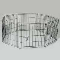 heavy metal wire folding puppy dog play pen rabbit cage